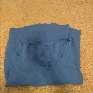 Blue lululemon Tank Top